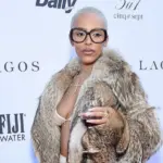 Doja Cat arrives for the Daily Front Row Fashion event on April 28^ 2024 in Beverly Hills^ CA