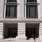 Exterior of the U.S. Bureau of Labor Statistics. Washington^ DC USA - March 10^ 2025
