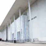 View of the exterior of the Kennedy center as the trump administration's is back in court on thursday 27 2026. In an efforts to close the Kennedy center for two years for remodelling. On August 27 2026 Washington DC USA