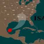 Hurricane Isaias. Tropical Storm Isaias is churning south of the Gulf Coast