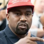 Kanye West speaks as he meets with US President Donald J. Trump in the White House Oval Office. Washington^ DC US - Oct 11^ 2018