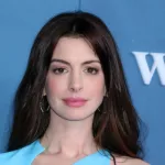 Anne Hathaway at the WeCrashed Premiere at The Academy Museum on March 17^ 2022 in Los Angeles^ CA