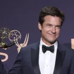 Jason Bateman at the Emmy Awards 2019: PRESS ROOM at the Microsoft Theater on September 22^ 2019 in Los Angeles^ CA