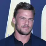 Alan Ritchson at the 2022 Academy of Country Music Awards Arrivals at Allegient Stadium on March 7^ 2022 in Las Vegas^ NV