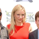Eddie Murphy^ Cameron Diaz and Mike Myers at the "Shrek Forever After" Los Angeles Premiere^ Gibson Amphitheater^ Universal City^ CA. 05-16-10