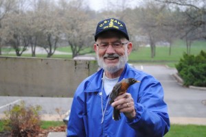 Nelson Hoskins with AmericanRobin