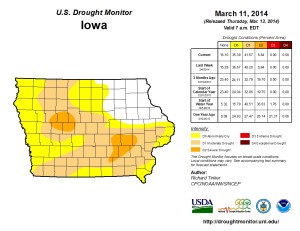 drought monitor 3-14