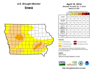 Drought monitor 4-19