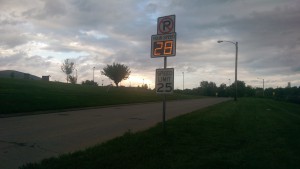 Speed Sign Pella