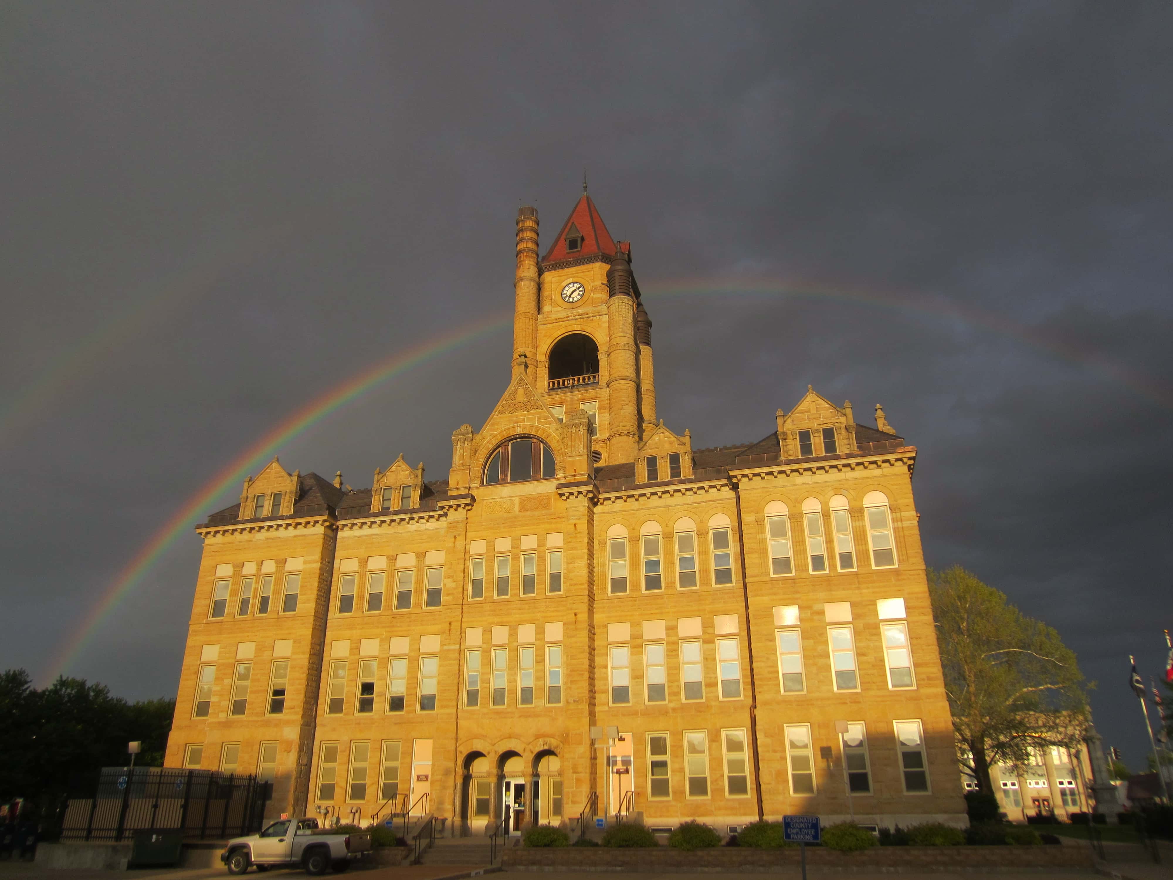 rainbow courthouse