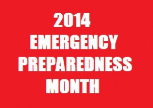 2014 Emergency Preparedness Month