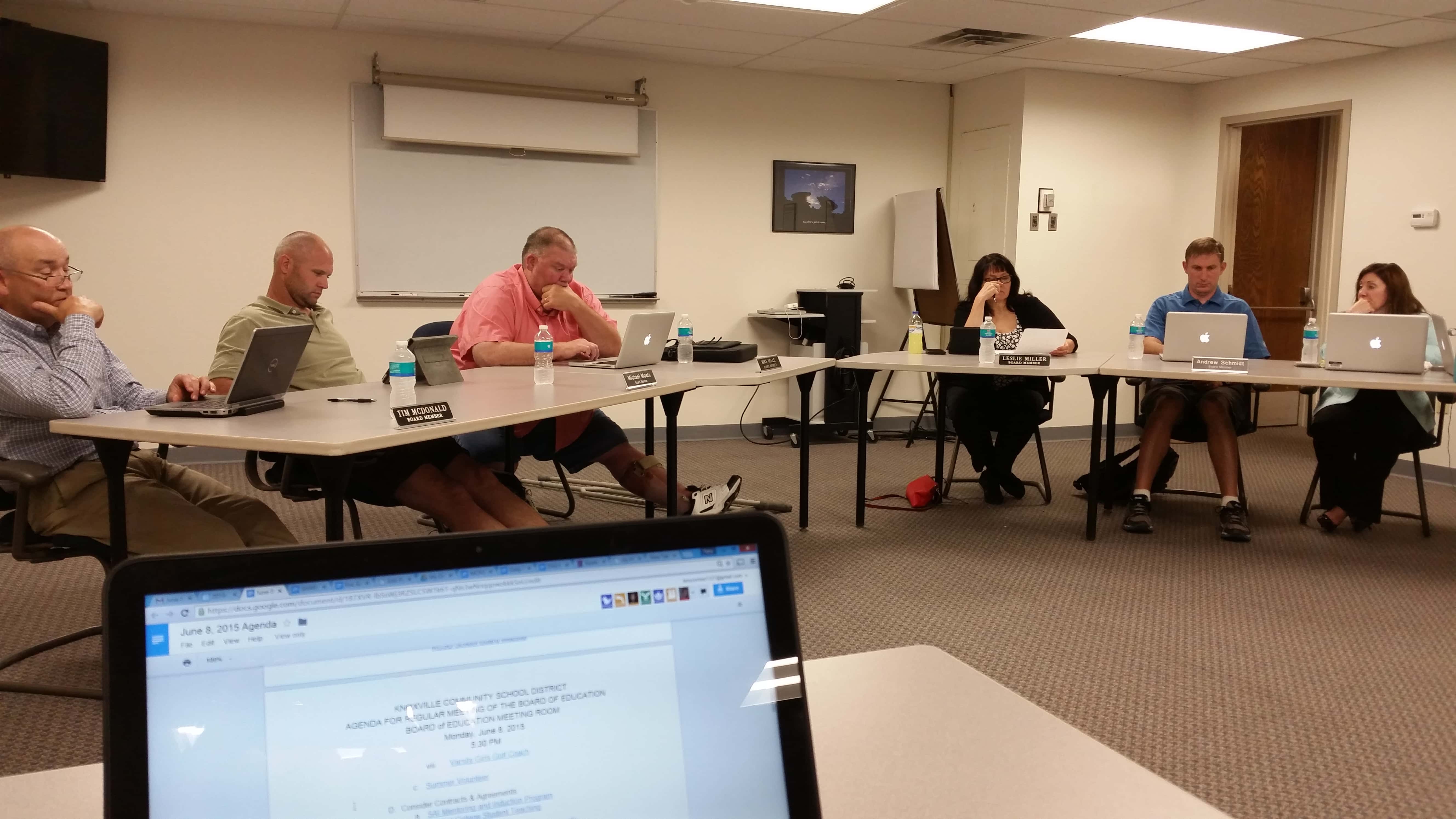 Knoxville school board - June