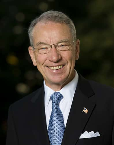 US Senator Chuck Grassley