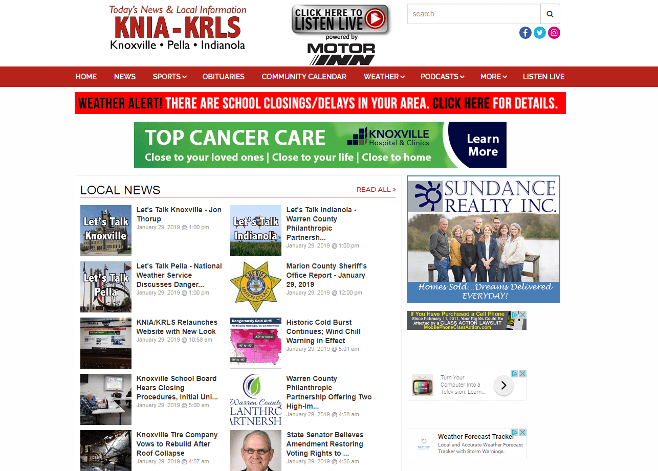 Kniakrls Relaunches Website With New Look Knia Krls Radio The One To Count On 6421