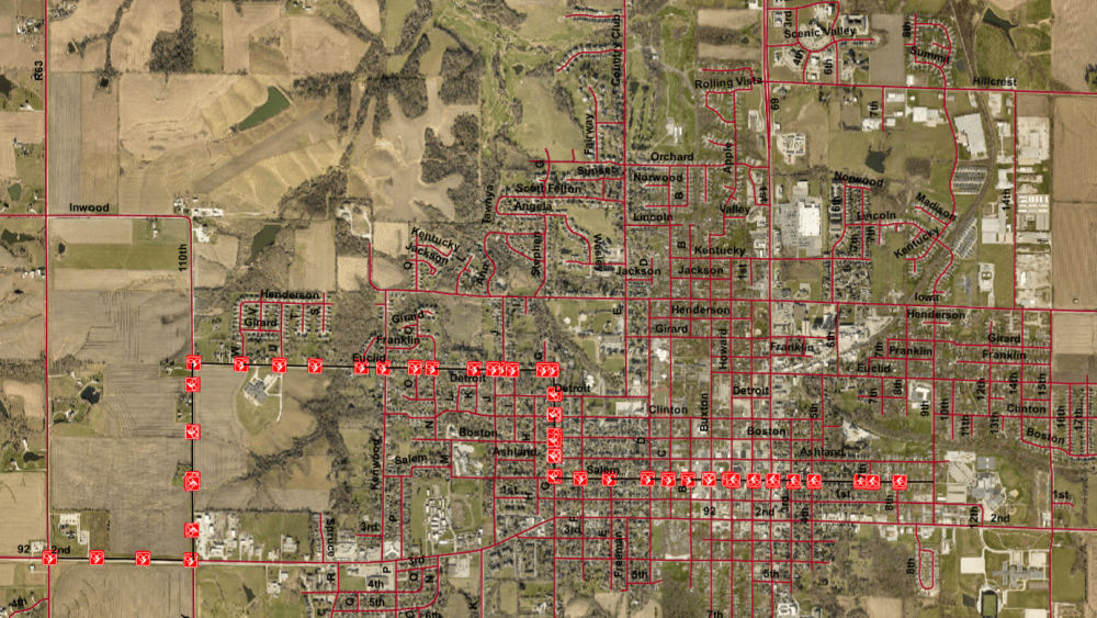 RAGBRAI Route and Campgrounds Map Released KNIA KRLS Radio The One