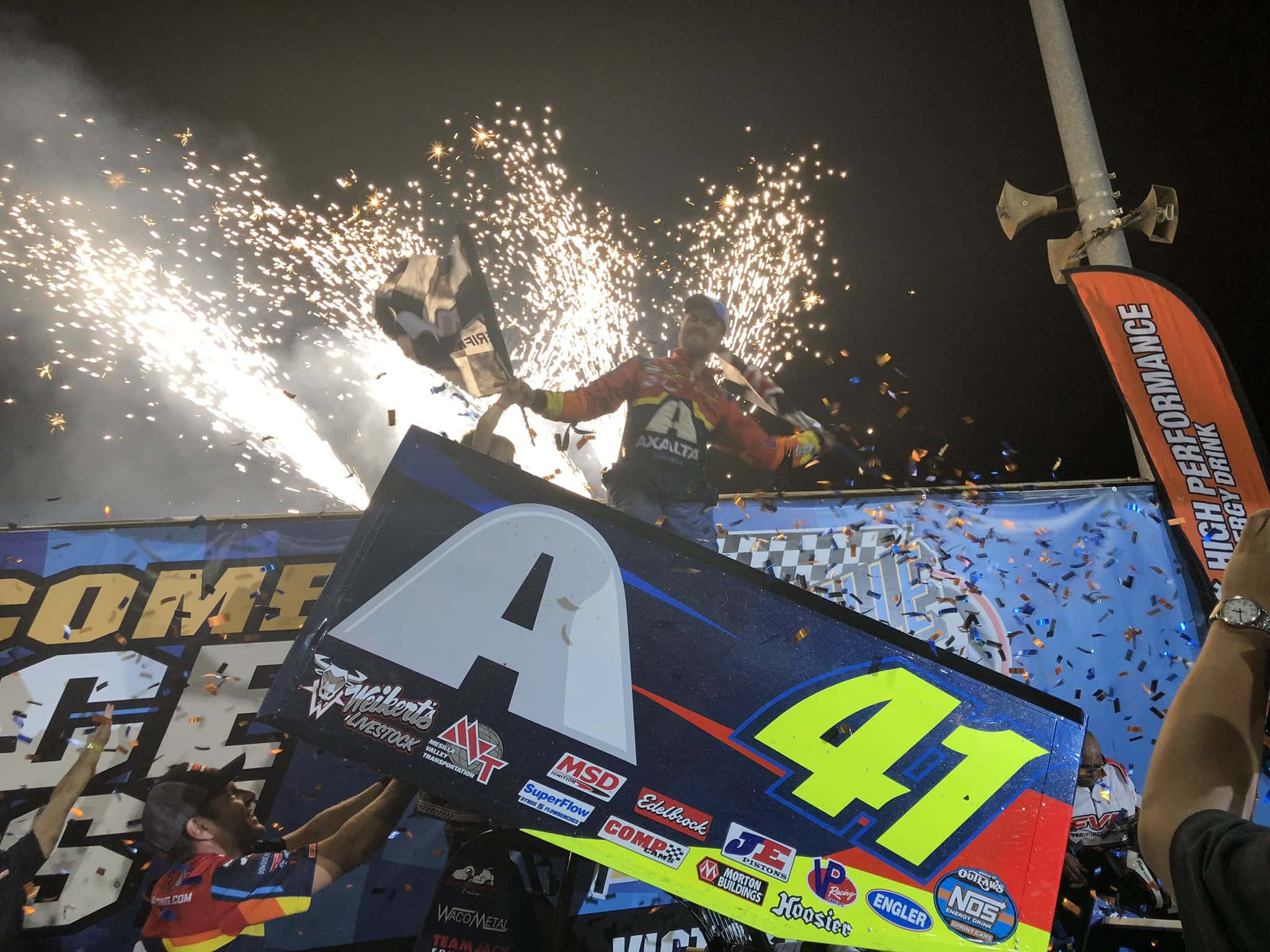 David Gravel Wins The Knoxville Nationals KNIA KRLS Radio The One