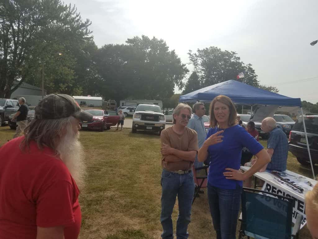 Representative Cindy Axne Visits Indianola Farmers Market KNIA KRLS