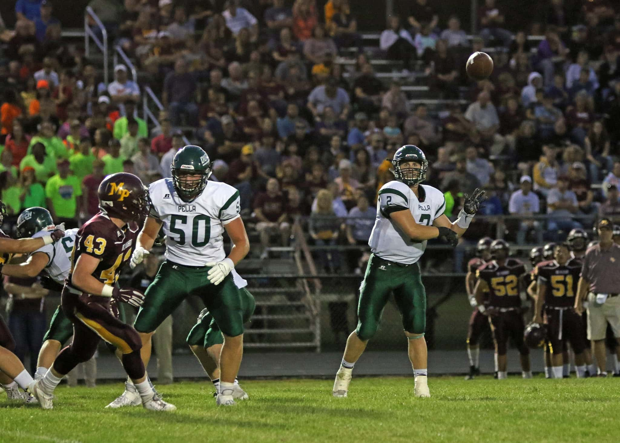 Pella Football Team Seeking Explosive Plays KNIA KRLS Radio The One