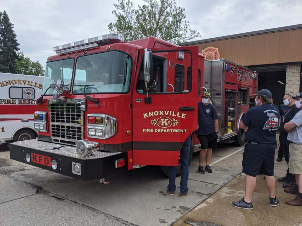 Knoxville Fire and Rescue Receives New Truck | KNIA KRLS Radio - The