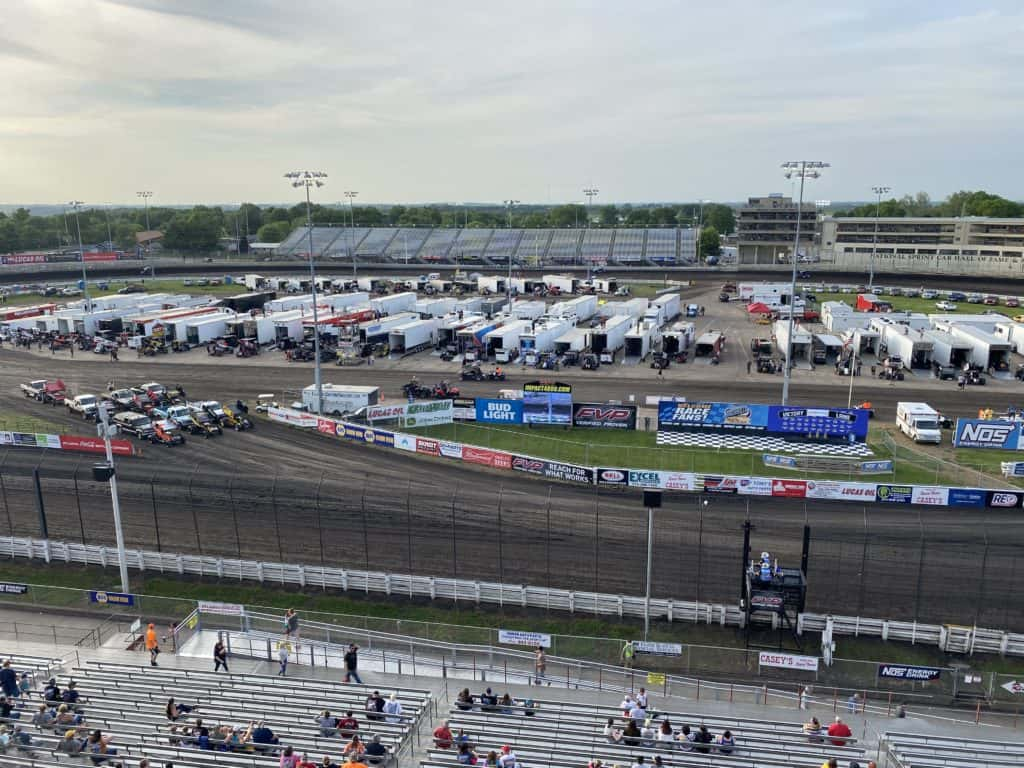 Knoxville Raceway Season Opener Does Not Disappoint | KNIA KRLS Radio