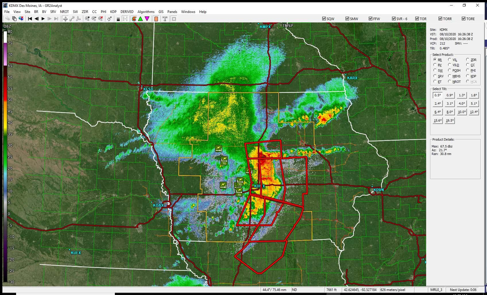 Derecho Cuts Path of Damage Across Central, Eastern Iowa KNIA KRLS