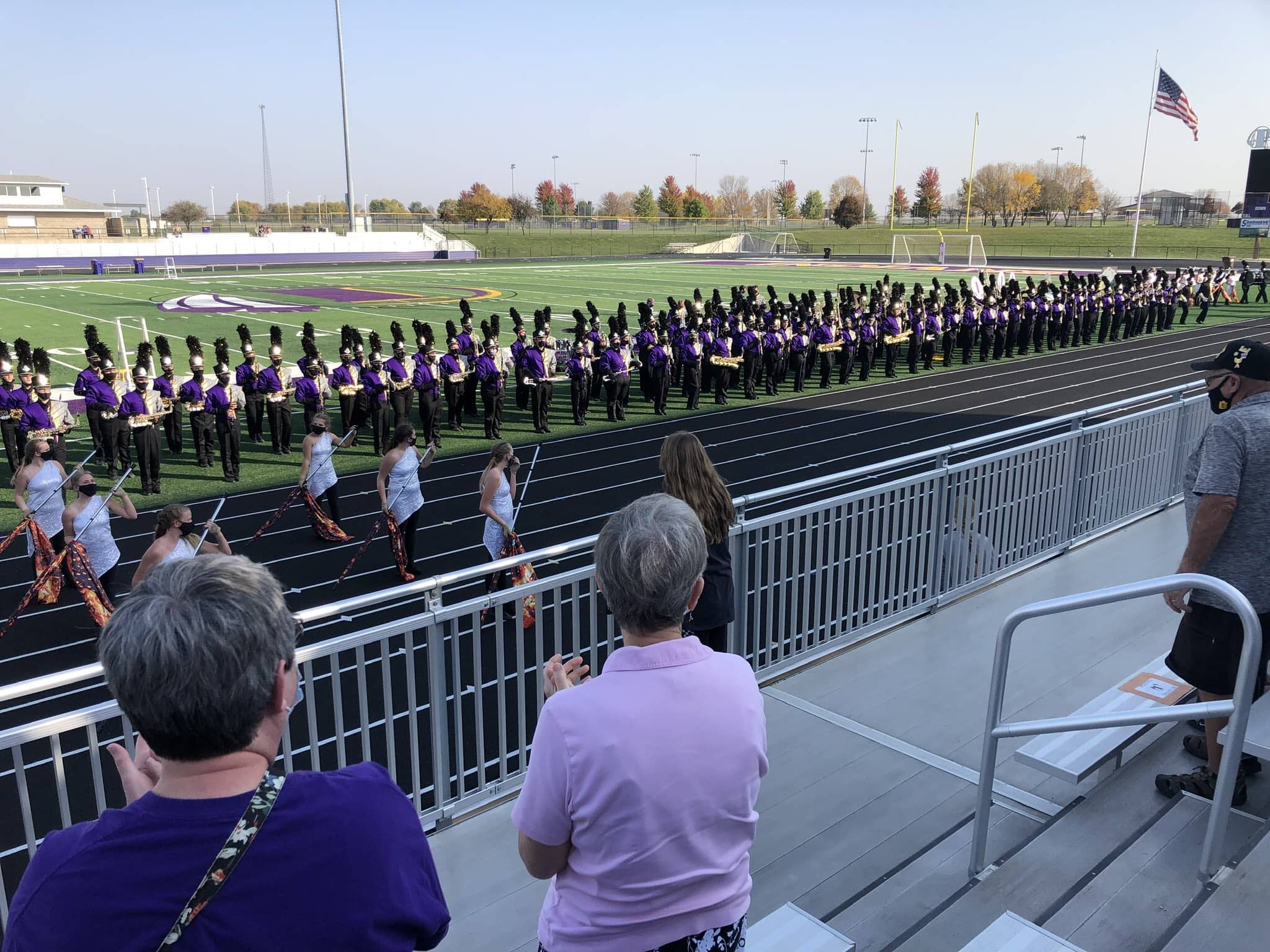 Pride of Indianola Marching Band Competes at Valleyfest KNIA KRLS