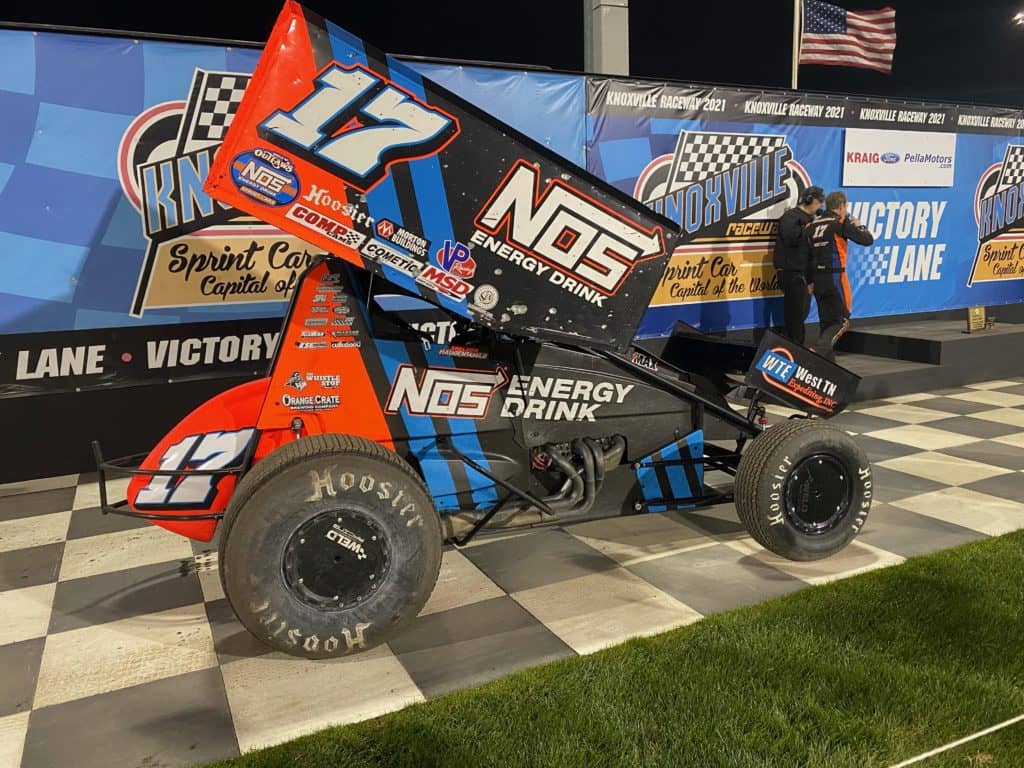 World of Outlaws Sprint Car Series  Another milestone for Sheldon  Haudenschild  By leading all 35 laps last night Sheldon pushed his  career total to 𝟭𝟬𝟭𝟲 laps led with the World