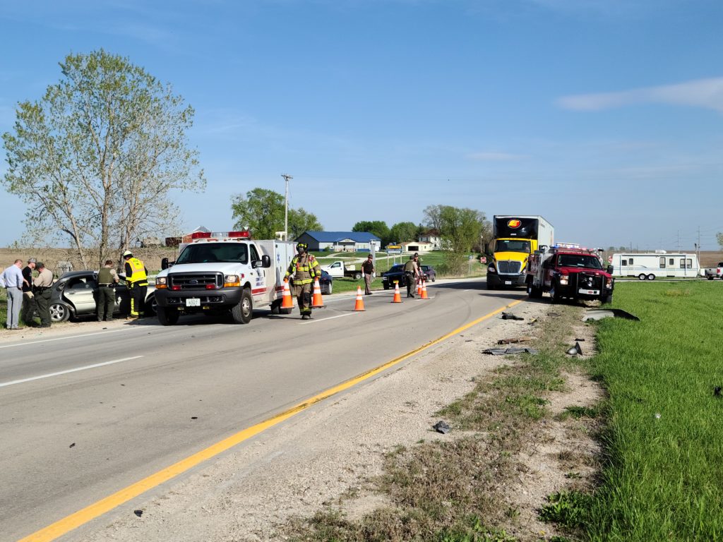 Westbound Lane of Highway 163 Near Leighton Closed for Crash | KNIA ...