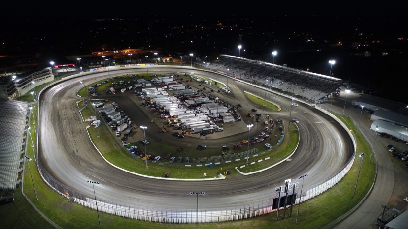 Cancelled Races Affect The Track And Economy KNIA KRLS Radio The   Knoxville Raceway Drone 