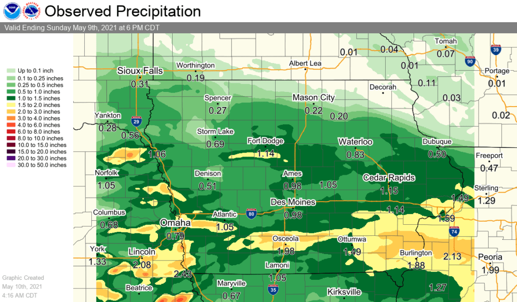 Needed Rainfall Accumulates Over Weekend, Gradual Warm Up This Week - Vimarsana News