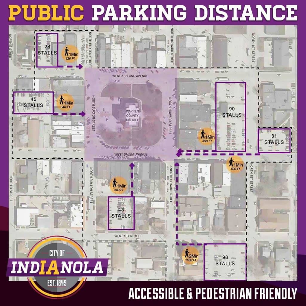 City of Indianola Public Parking Lots - Vimarsana News
