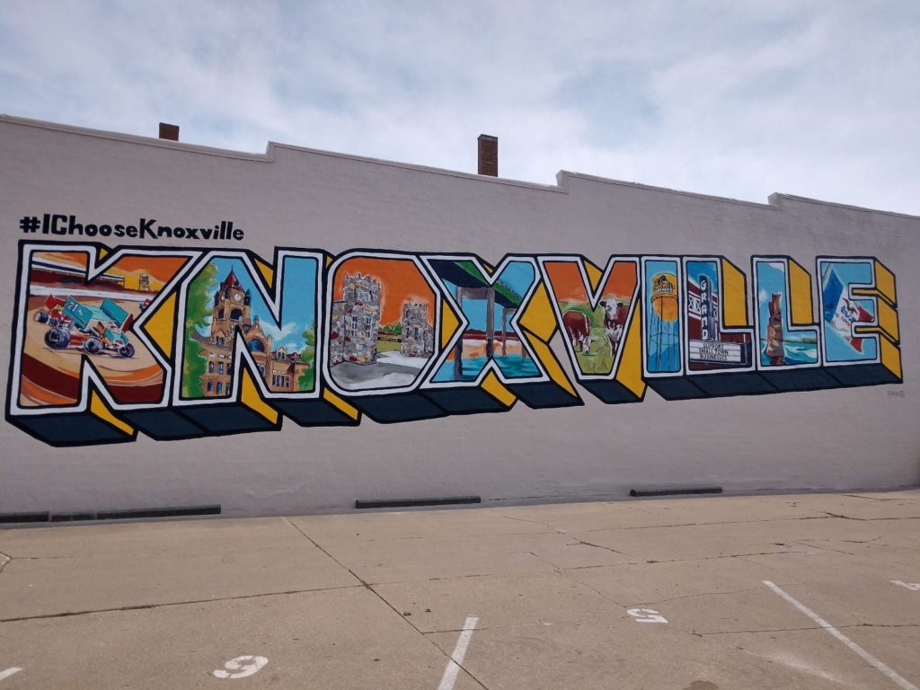 2021 brings New Mural to Knoxville KNIA KRLS Radio The One to Count On