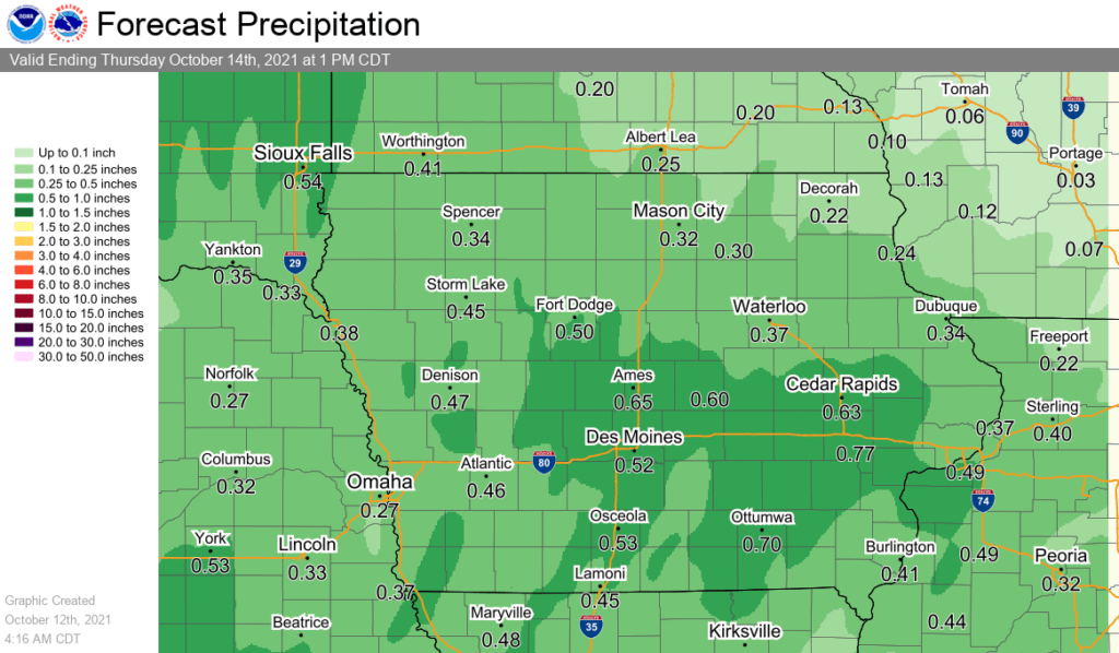 Needed Rainfall Recorded Monday; More Likely Wednesday - Vimarsana News