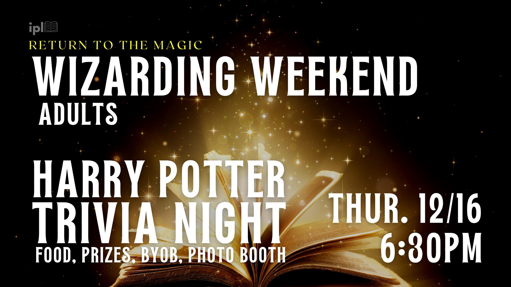 Indianola Library Starts Wizarding Weekend Tonight | KNIA KRLS Radio ...