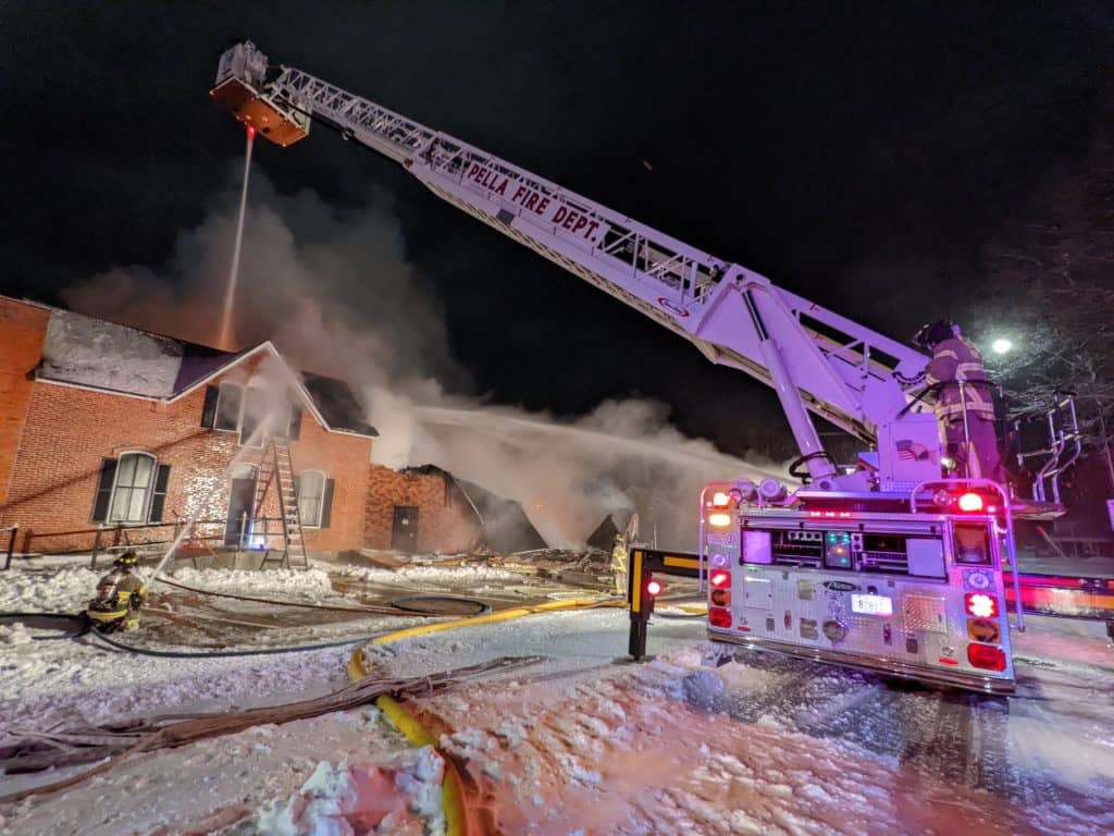 City of Pella Seeking Court Order to Demolish Remaining Buildings Destroyed in Fire - Vimarsana News
