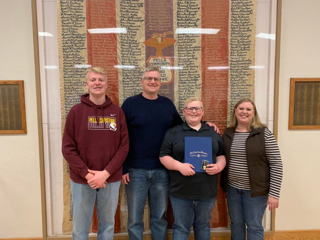 Flag Essay Winners Read Submissions at American Legion Meeting - Vimarsana News