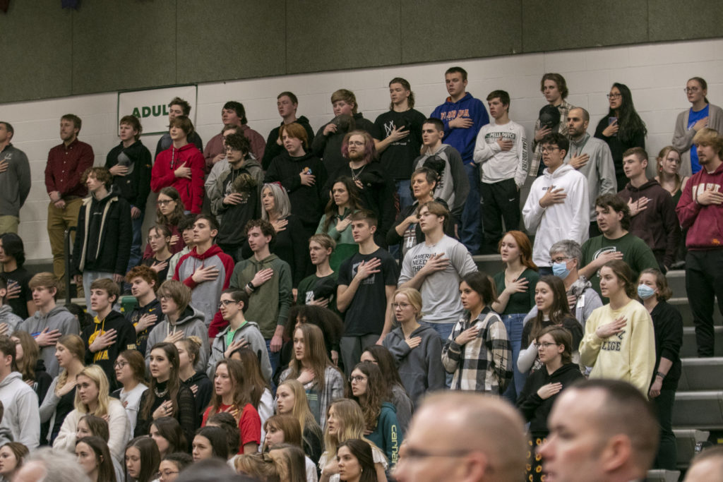 Pella High School Hosts Flag Donation Ceremony - Vimarsana News