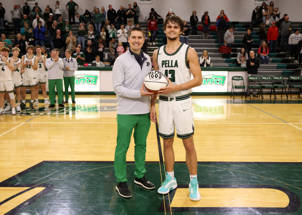 Pella Starts Road to Repeat, Miller Scores 1,000th Point - Vimarsana News