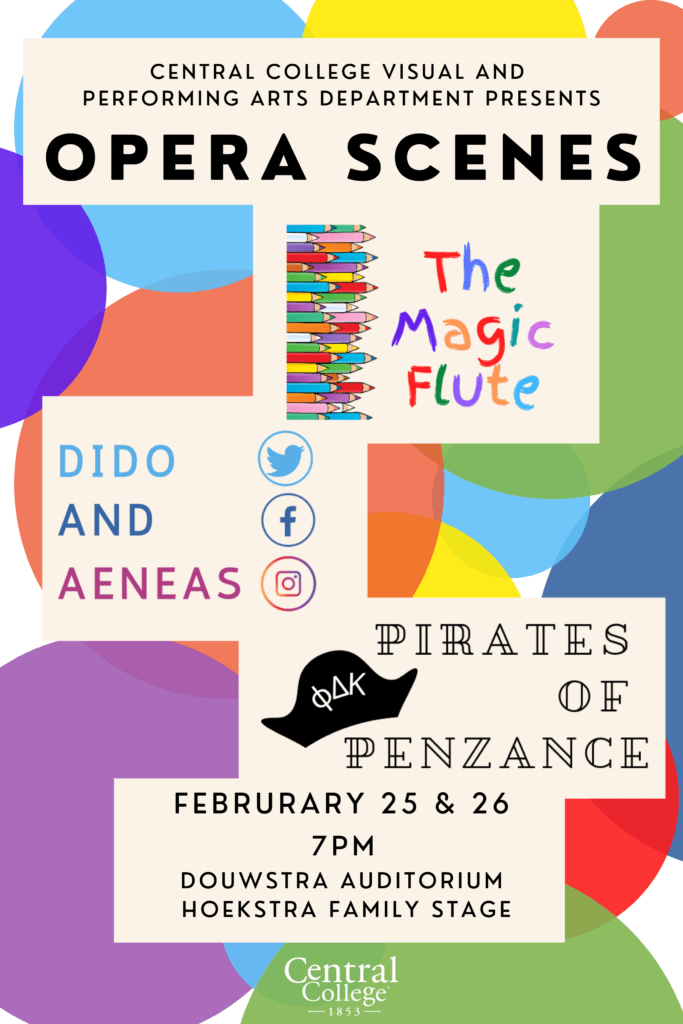 Central College Students to Present Opera Scenes Feb. 25 and 26 - Vimarsana News