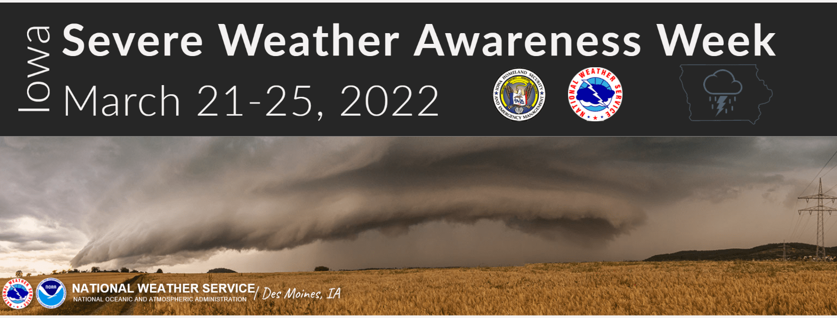 Let's Talk Pella Severe Weather Awareness Week KNIA KRLS Radio