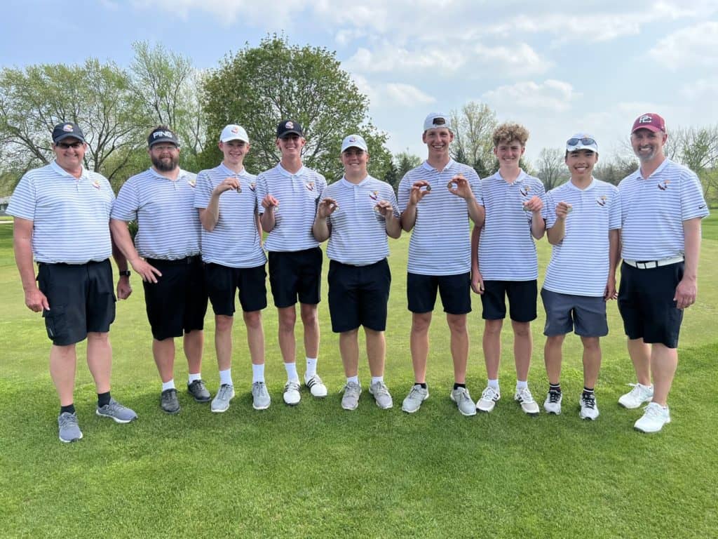 Eagles Golf 2nd at Sectionals; Track and Field State Qualifying Meet
