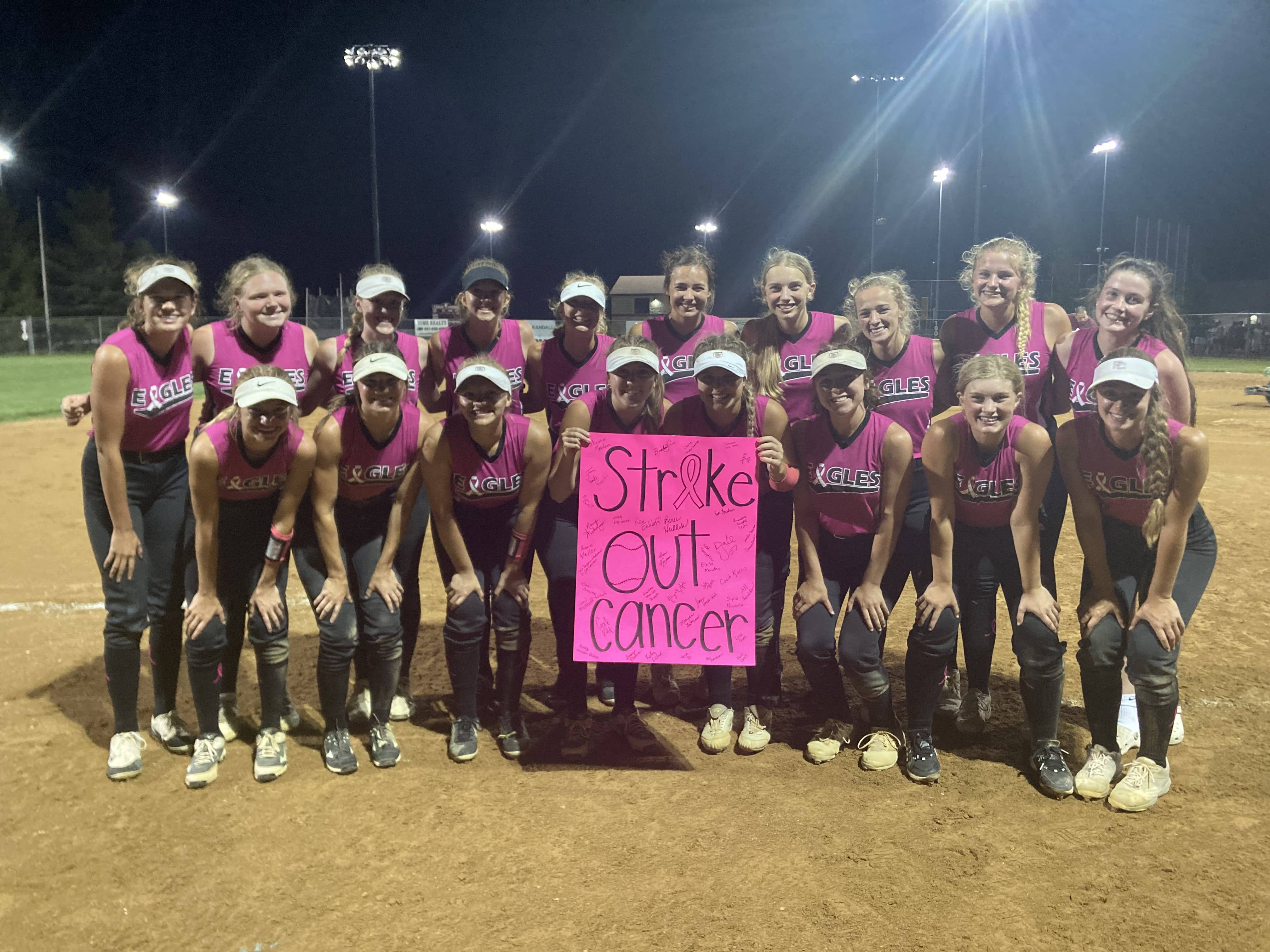 pc-softball-cancer-awareness-night