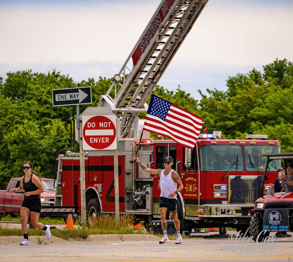 Sergeant Mathew Johnson Completes Fundraiser Run - Vimarsana News