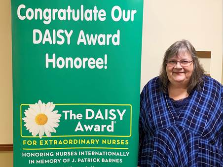 Tammy Humes Receives Quarterly DAISY Award