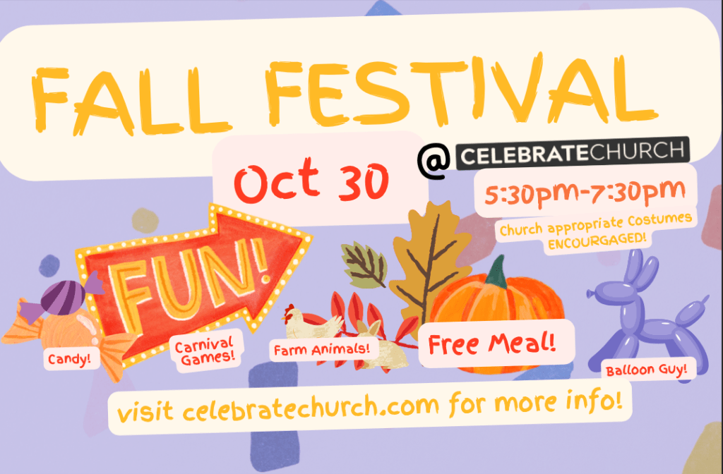 Celebrate Church Fall Festival KNIA KRLS Radio The One to Count On