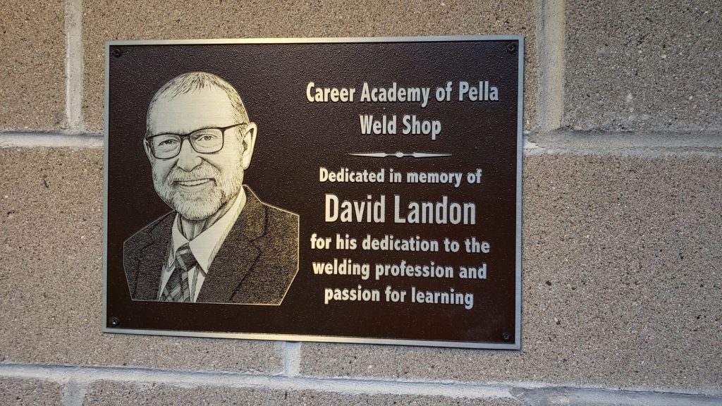 David Landon Remembered at Career Academy of Pella - Vimarsana News