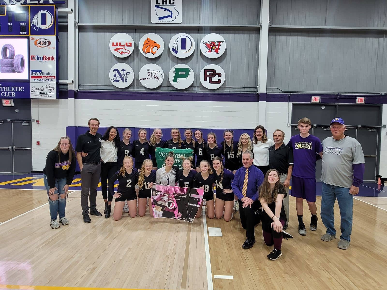 Indianola Volleyball Sweeps ADM to Qualify to State KNIA KRLS Radio