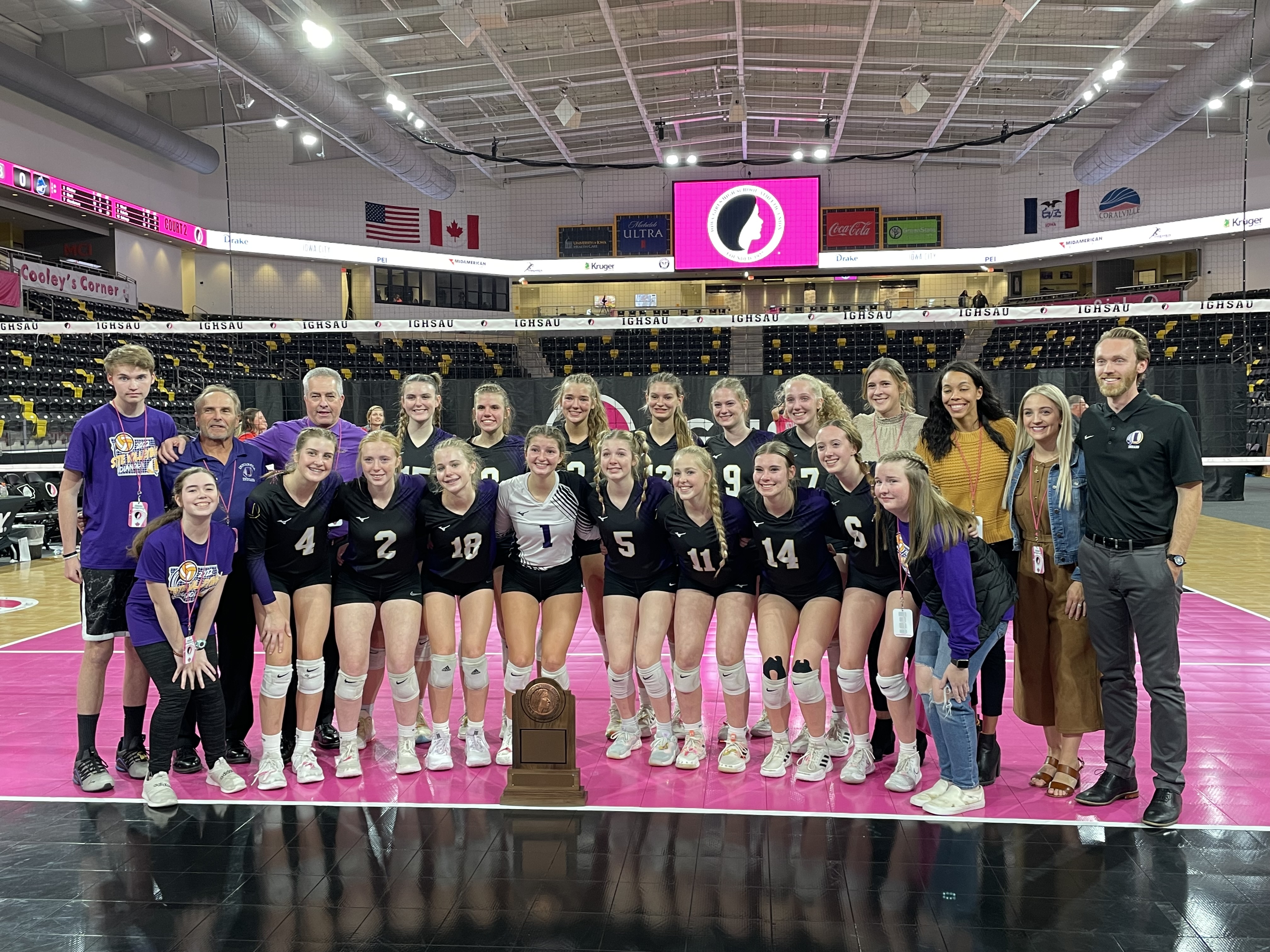 Indianola girls take separate routes to volleyball nationals