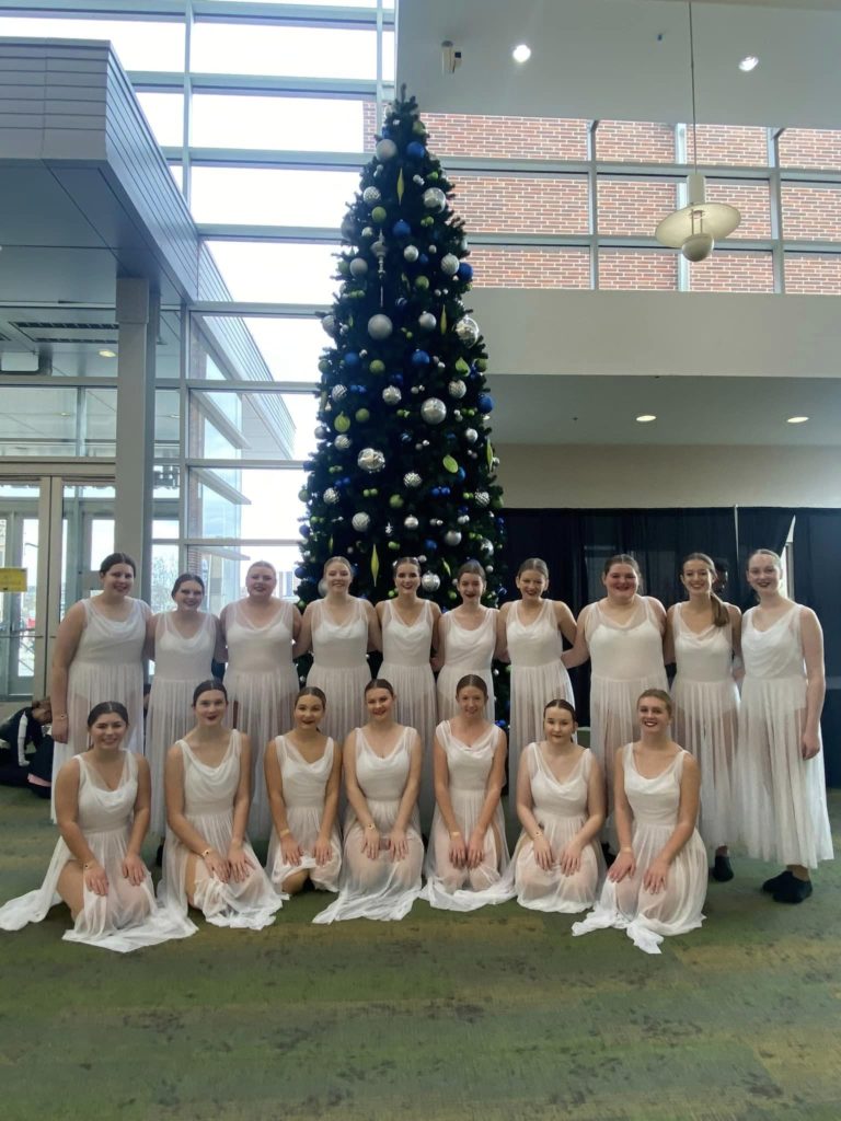 Indianola Winter Color Guard Competes for First Time - Vimarsana News