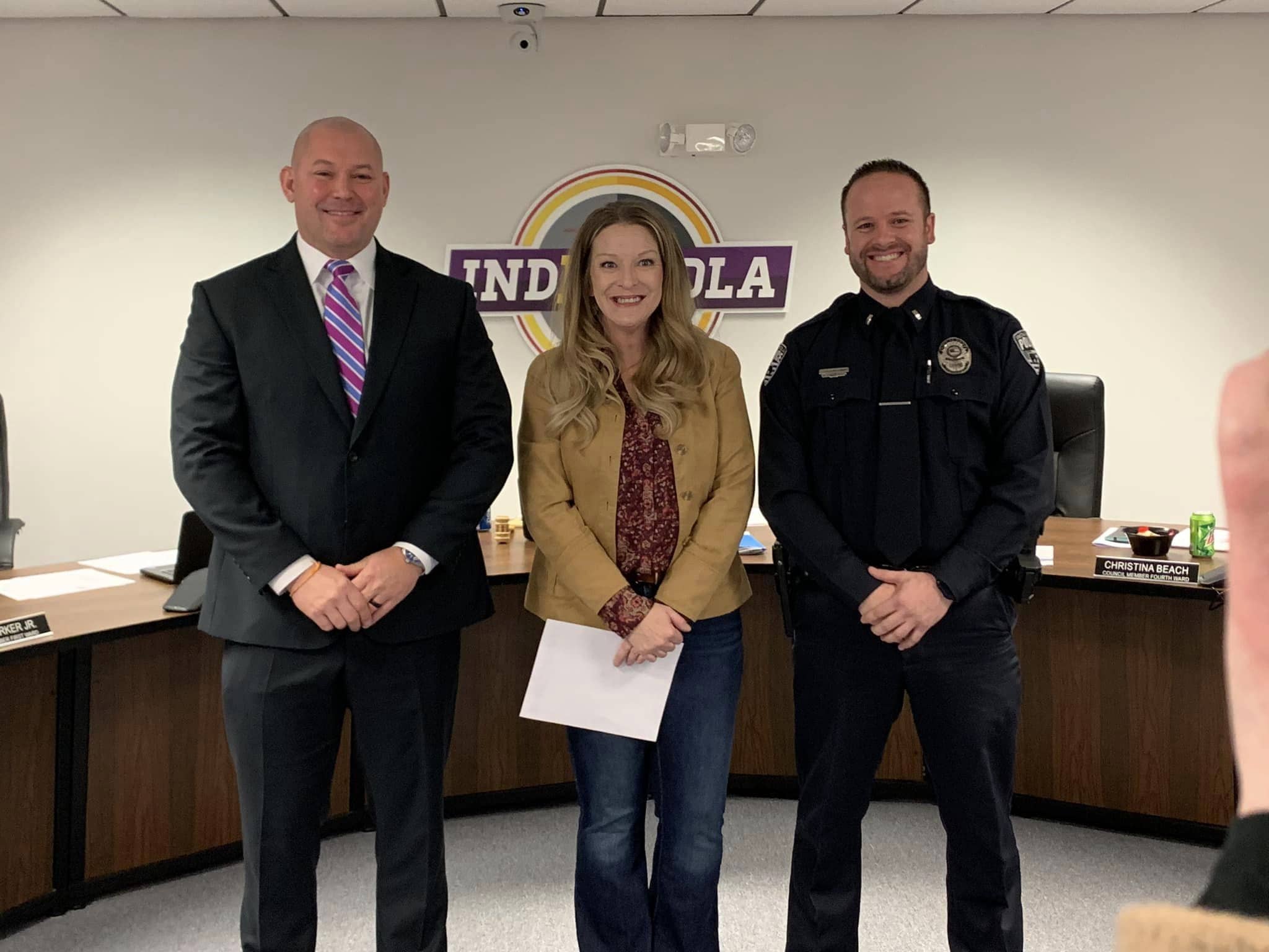 Indianola Police Department Promotes Two KNIA KRLS Radio The One to